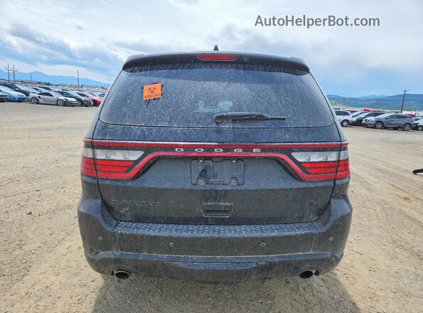 1C4SDJCT3LC372766 2020 DODGE DURANGO Black უკანა ხედი
