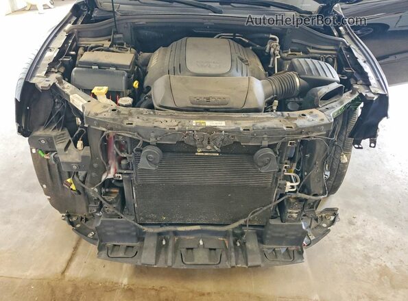 1C4SDJCT3MC521176 2021 DODGE DURANGO Black Engine compartment view