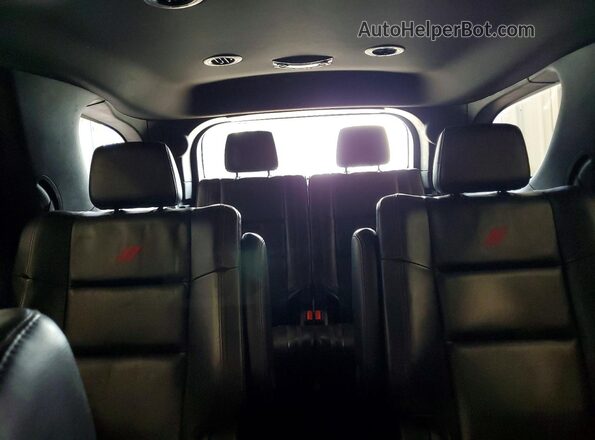 1C4SDJCT3MC521176 2021 DODGE DURANGO Black Rear seats view