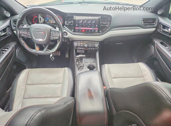 1C4SDJCT3MC575447 2021 DODGE DURANGO Black Առջևի վահանակի տեսք