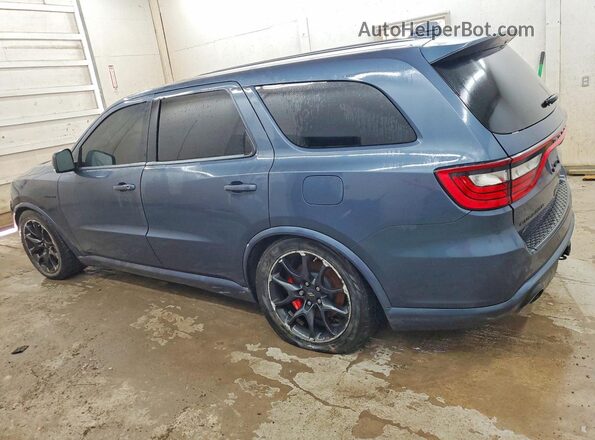 1C4SDJCT3MC756886 2021 DODGE DURANGO Blue Rear left