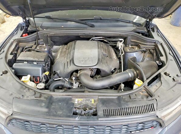 1C4SDJCT3MC756886 2021 DODGE DURANGO Blue Engine compartment view