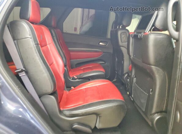 1C4SDJCT3MC756886 2021 DODGE DURANGO Blue Rear interior view