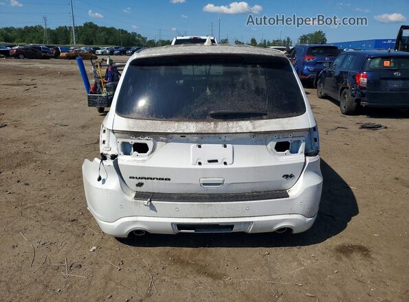 1C4SDJCT3MC762980 2021 DODGE DURANGO Белый Вид сзади