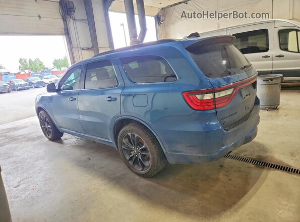 1C4SDJCT3PC657411 2023 DODGE DURANGO Blue Rear left