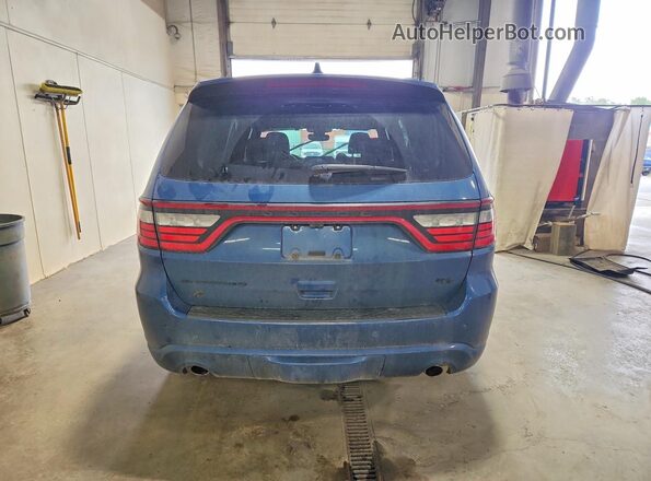 1C4SDJCT3PC657411 2023 DODGE DURANGO Blue Rear view
