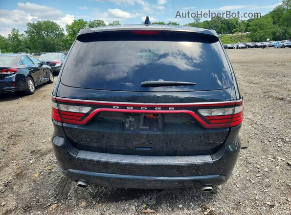 1C4SDJCT4HC806099 2017 DODGE DURANGO Black უკანა ხედი