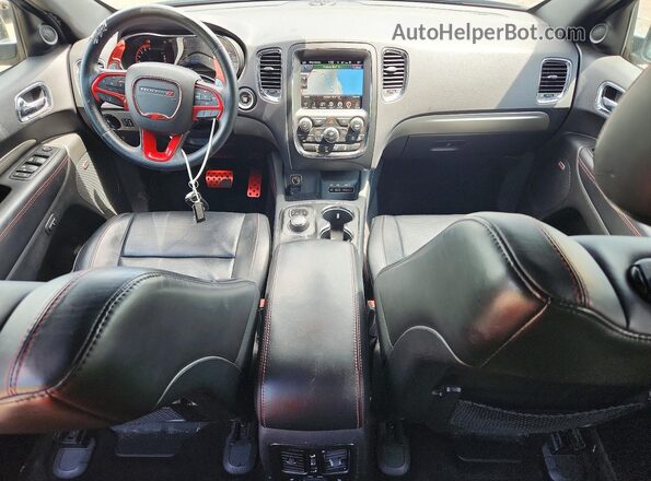 1C4SDJCT4HC806099 2017 DODGE DURANGO Black წინა პანელის ხედი
