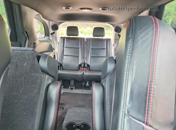 1C4SDJCT4HC806099 2017 DODGE DURANGO Black უკანა სავარძლების ხედი