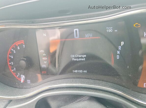 1C4SDJCT4LC124493 2020 DODGE DURANGO White Widok zestawu wskaźników