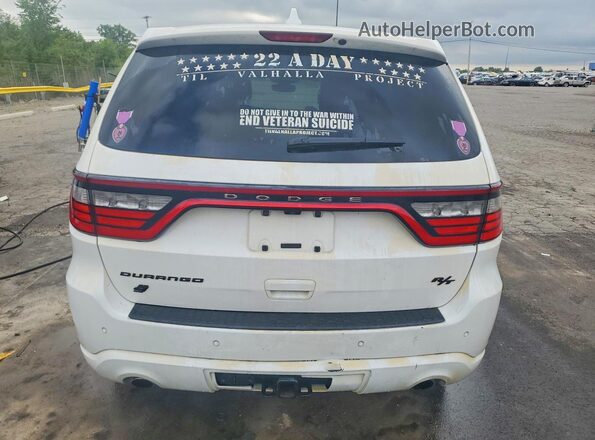 1C4SDJCT4LC124493 2020 DODGE DURANGO White Widok z tyłu