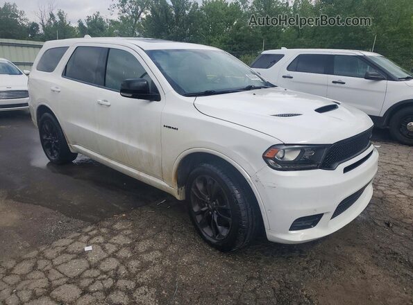 1C4SDJCT4LC124493 2020 DODGE DURANGO White Przód prawy