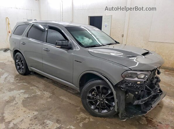 1C4SDJCT4MC644436 2021 DODGE DURANGO Gray Przód prawy