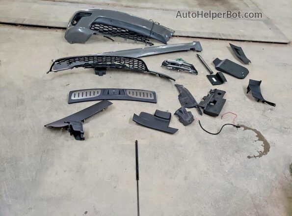 1C4SDJCT4MC644436 2021 DODGE DURANGO Gray Widok naklejki z numerem VIN