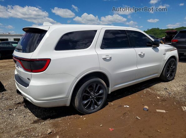1C4SDJCT4MC885283 2021 DODGE DURANGO White Задня права чверть