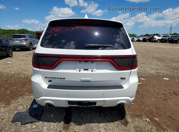 1C4SDJCT4MC885283 2021 DODGE DURANGO White Вид ззаду