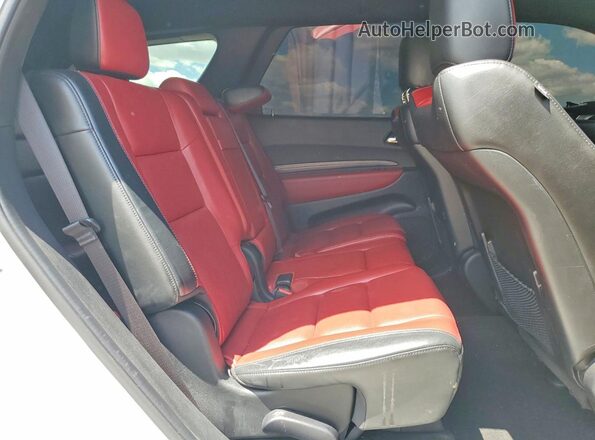 1C4SDJCT4MC885283 2021 DODGE DURANGO White Вид задньої частини салону