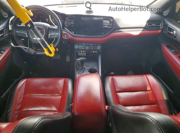 1C4SDJCT4MC885283 2021 DODGE DURANGO White Вид панелі приладів