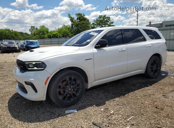 1C4SDJCT4MC885283 2021 DODGE DURANGO White Панорамний вид салону 360°