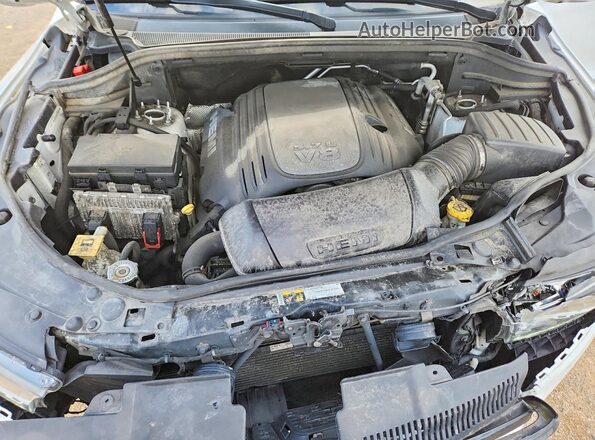 1C4SDJCT5GC359457 2016 DODGE DURANGO Белый Вид задней части салона