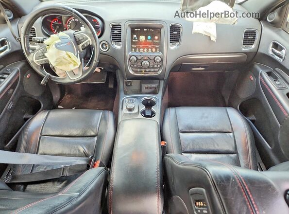 1C4SDJCT5GC359457 2016 DODGE DURANGO Белый Вид панели приборов