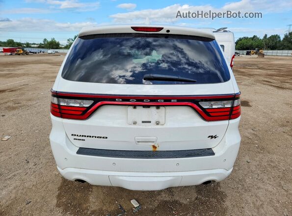 1C4SDJCT5GC359457 2016 DODGE DURANGO Белый Вид сзади