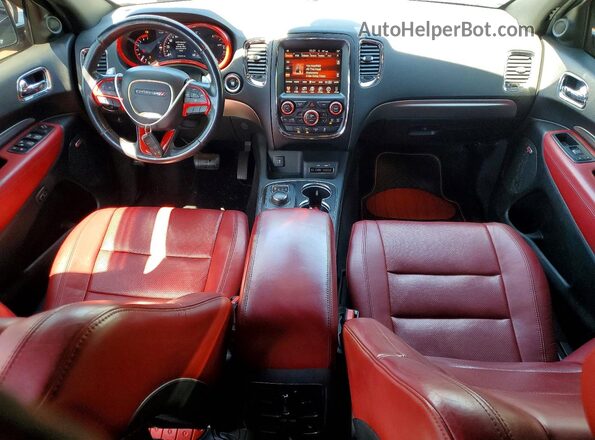 1C4SDJCT5GC440751 2016 DODGE DURANGO Gray Вид панелі приладів