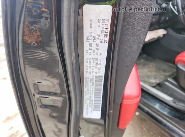1C4SDJCT5LC214705 2020 DODGE DURANGO Черный Вид наклейки с VIN-кодом