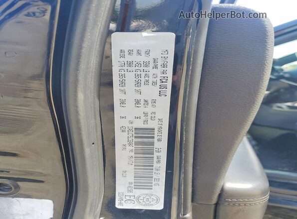 1C4SDJCT5LC324847 2020 DODGE DURANGO Black VIN sticker view
