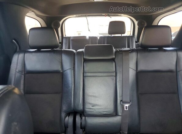 1C4SDJCT5LC324847 2020 DODGE DURANGO Black Rear seats view