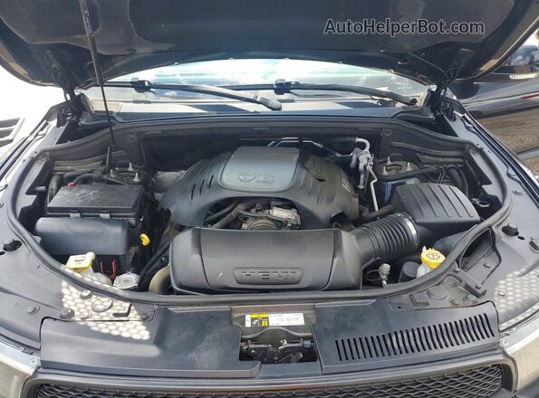 1C4SDJCT5LC324847 2020 DODGE DURANGO Black Engine compartment view