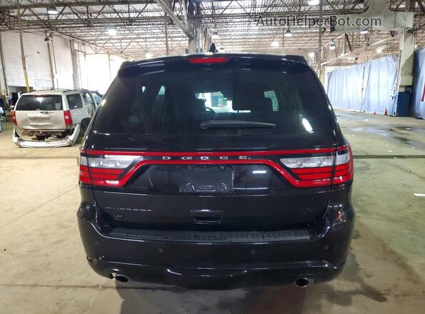 1C4SDJCT5LC407324 2020 DODGE DURANGO Black Вид ззаду