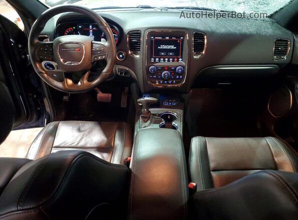 1C4SDJCT5LC407324 2020 DODGE DURANGO Black Вид панелі приладів