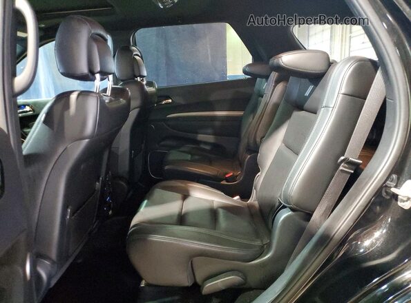 1C4SDJCT5LC407324 2020 DODGE DURANGO Black Вид задньої частини салону