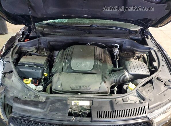 1C4SDJCT5LC407324 2020 DODGE DURANGO Black Вид підкапотного простору