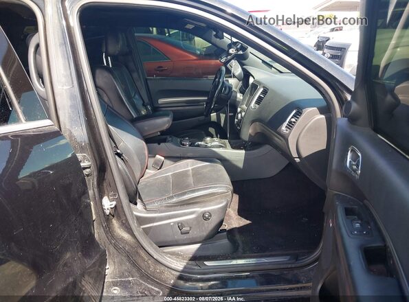 1C4SDJCT6GC485455 2016 DODGE DURANGO Black Սալոնի դիմացի տեսք