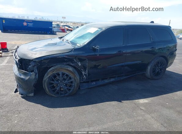 1C4SDJCT6GC485455 2016 DODGE DURANGO Black Դիմացի տեսք