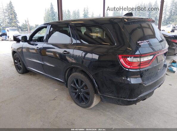 1C4SDJCT6HC858916 2017 DODGE DURANGO Black Հետևի ձախ
