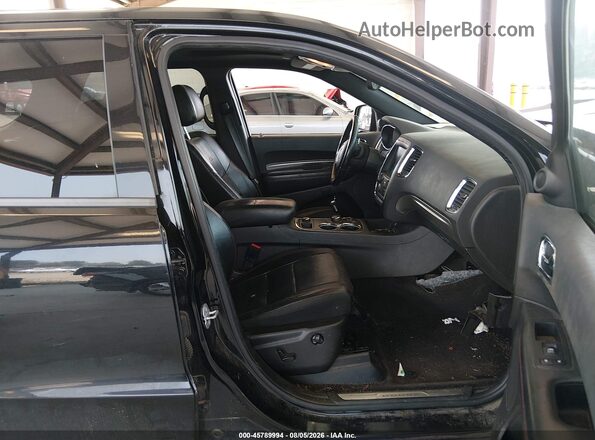 1C4SDJCT6HC858916 2017 DODGE DURANGO Black Սալոնի դիմացի տեսք