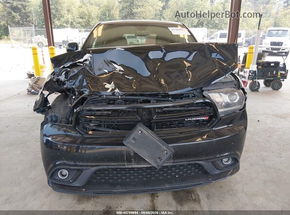 1C4SDJCT6HC858916 2017 DODGE DURANGO Black Սալոնի հետևի տեսք