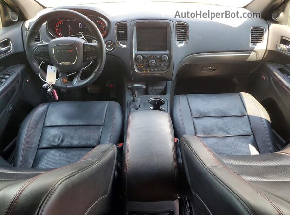 1C4SDJCT6JC452205 2018 DODGE DURANGO Gray Widok deski rozdzielczej