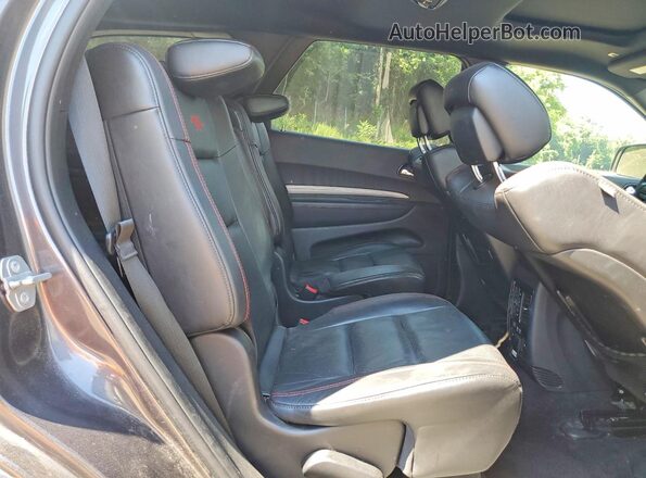 1C4SDJCT6JC452205 2018 DODGE DURANGO Gray Widok wnętrza z tyłu