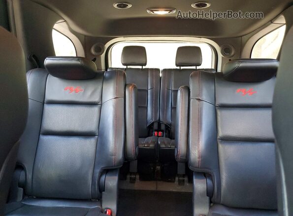 1C4SDJCT6JC452205 2018 DODGE DURANGO Gray Widok tylnych siedzeń