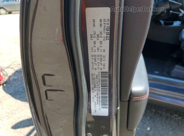 1C4SDJCT6JC452205 2018 DODGE DURANGO Gray Widok naklejki z numerem VIN