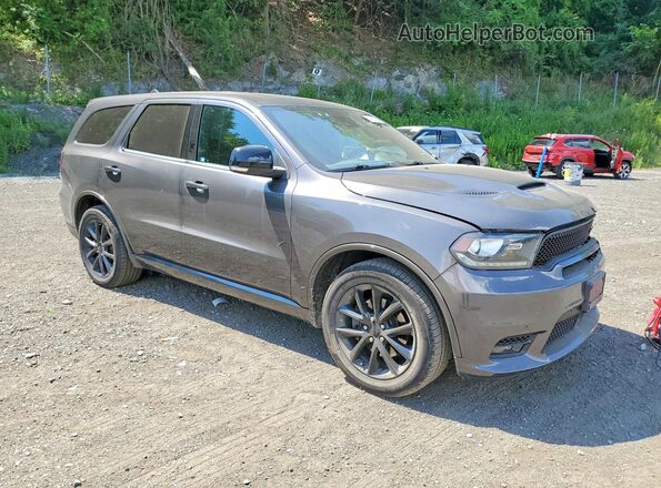 1C4SDJCT6JC452205 2018 DODGE DURANGO Gray Przód prawy