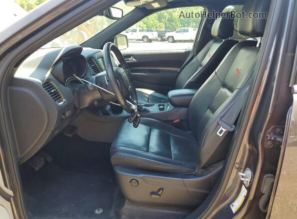 1C4SDJCT6JC452205 2018 DODGE DURANGO Gray Front interior view