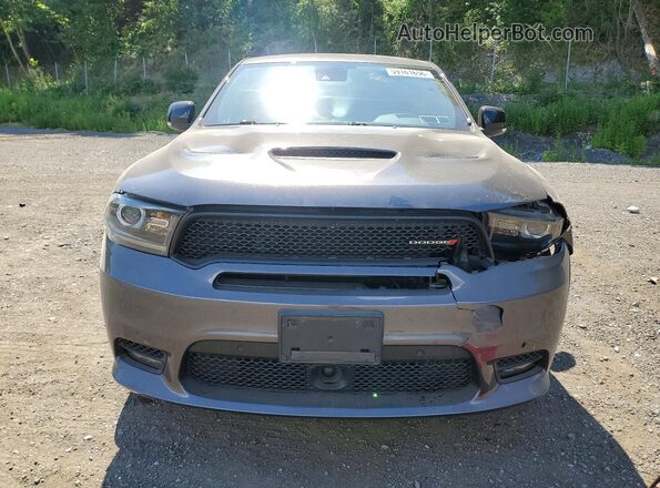 1C4SDJCT6JC452205 2018 DODGE DURANGO Gray Front view
