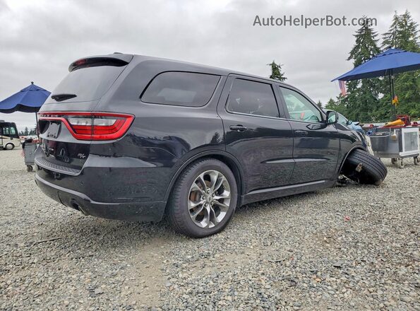 1C4SDJCT6KC722907 2019 DODGE DURANGO Black Հետևի աջ