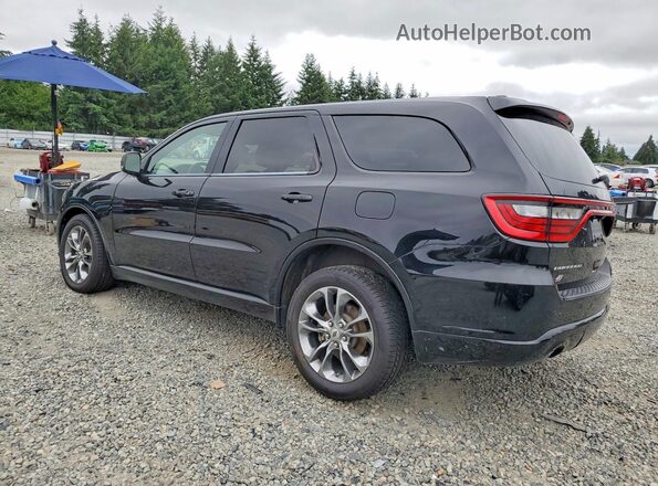 1C4SDJCT6KC722907 2019 DODGE DURANGO Black Հետևի ձախ