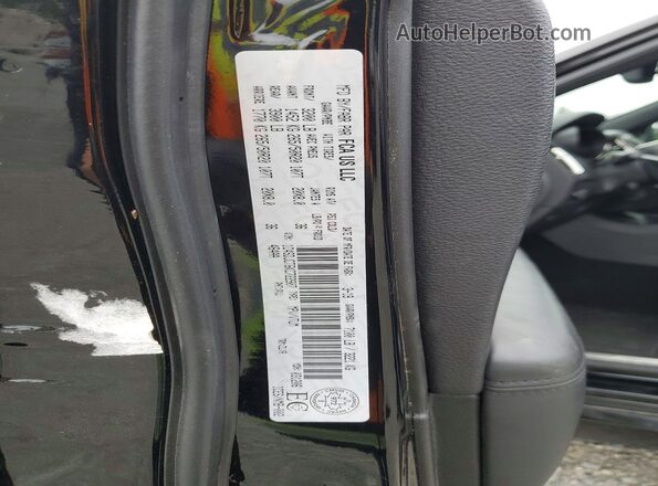 1C4SDJCT6KC722907 2019 DODGE DURANGO Black VIN կոդի պիտակի տեսք